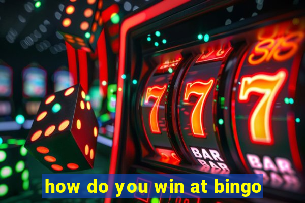 how do you win at bingo