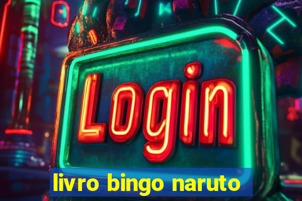 livro bingo naruto