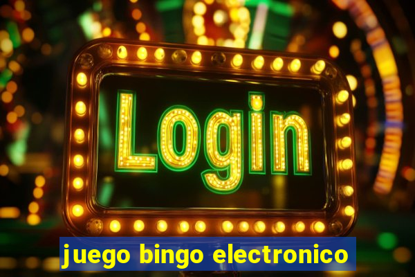 juego bingo electronico