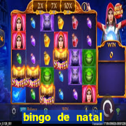 bingo de natal para imprimir gratis