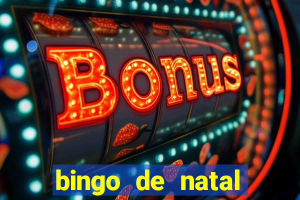 bingo de natal para imprimir gratis