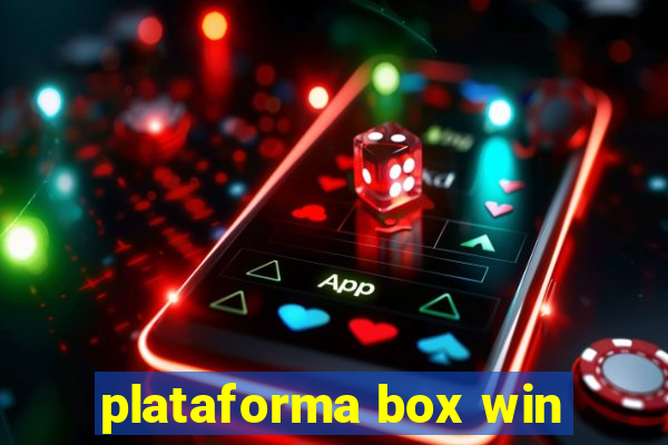 plataforma box win