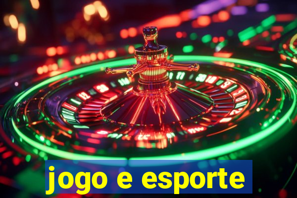 jogo e esporte