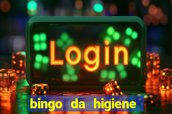 bingo da higiene para imprimir