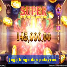 jogo bingo das palavras