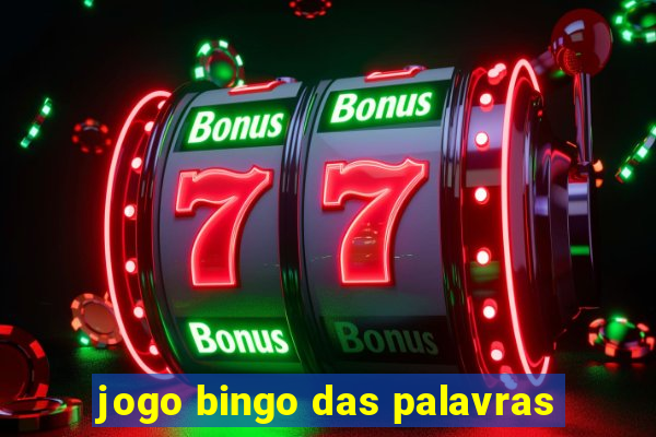 jogo bingo das palavras