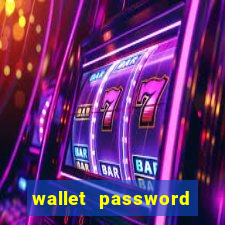 wallet password bingo plus