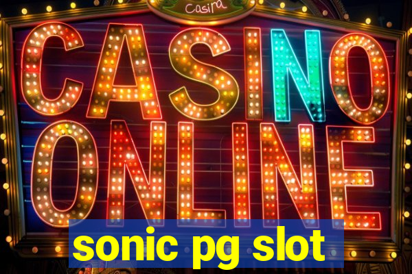 sonic pg slot