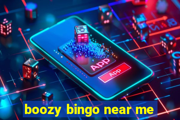 boozy bingo near me