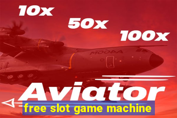 free slot game machine