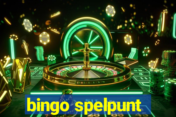 bingo spelpunt