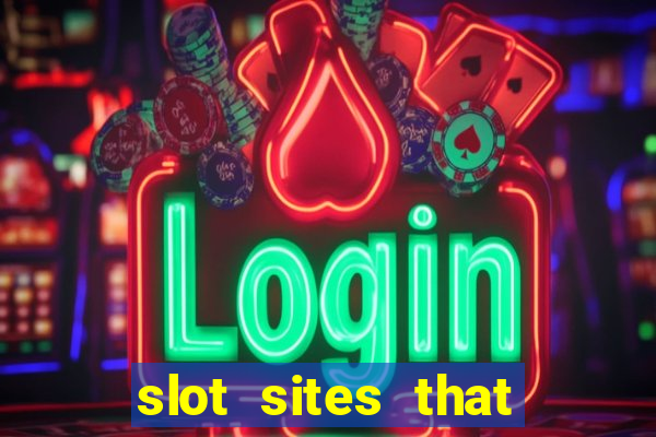 slot sites that accept paypal