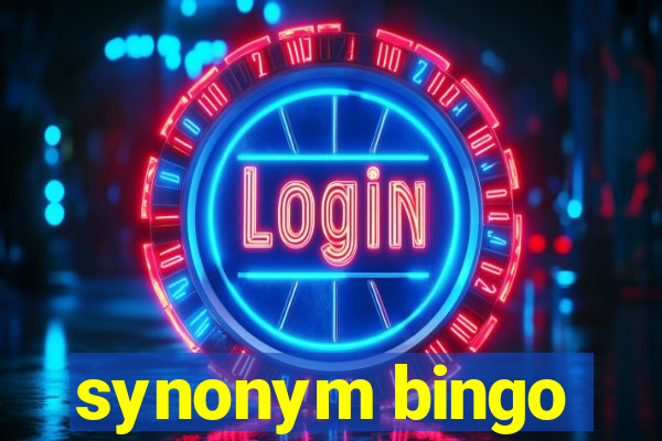 synonym bingo