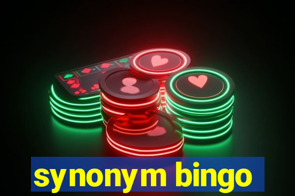 synonym bingo