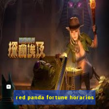 red panda fortune horarios