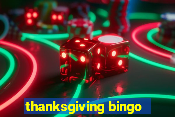 thanksgiving bingo