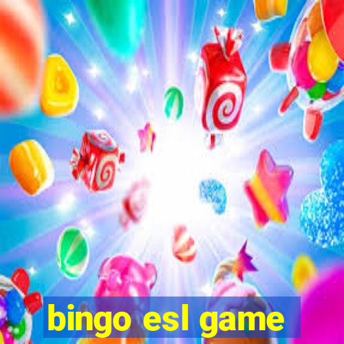 bingo esl game