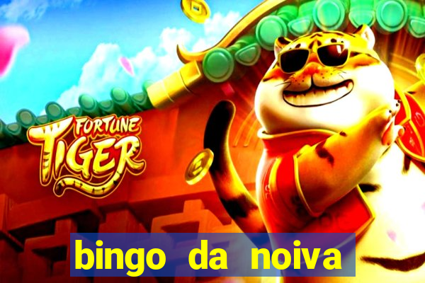 bingo da noiva para imprimir