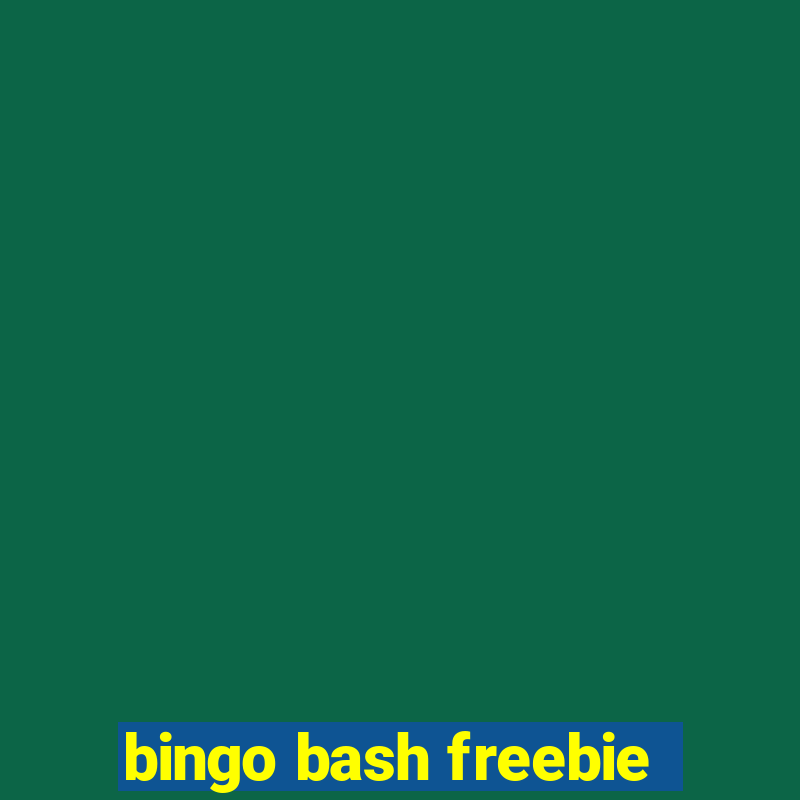 bingo bash freebie