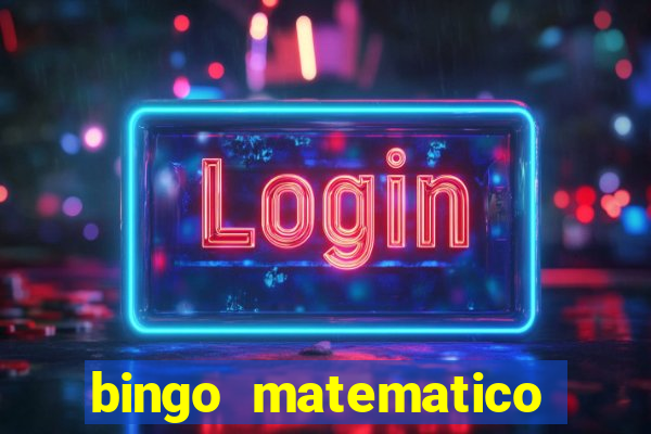 bingo matematico para ensino medio