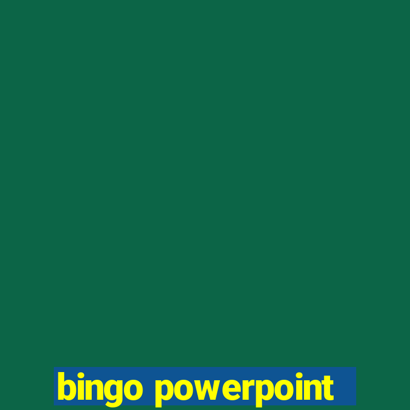 bingo powerpoint