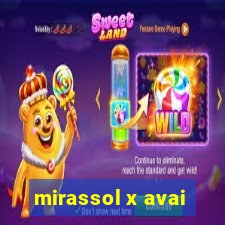 mirassol x avai