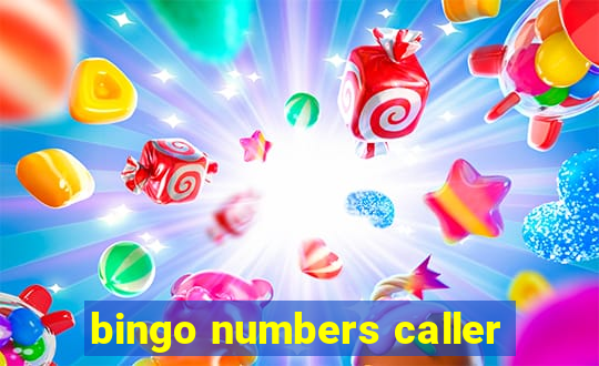 bingo numbers caller