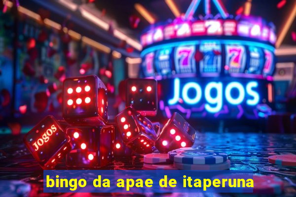 bingo da apae de itaperuna