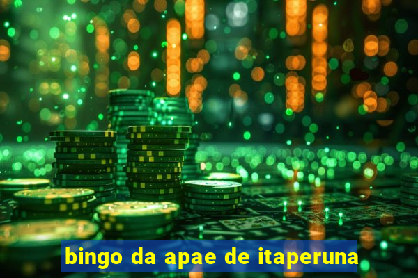 bingo da apae de itaperuna