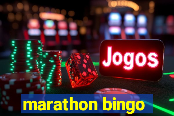 marathon bingo