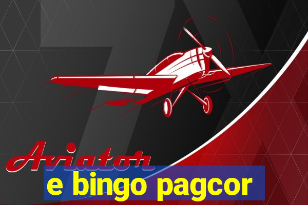 e bingo pagcor