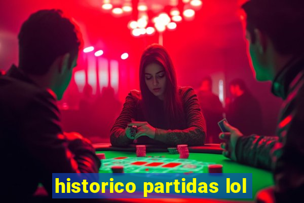 historico partidas lol