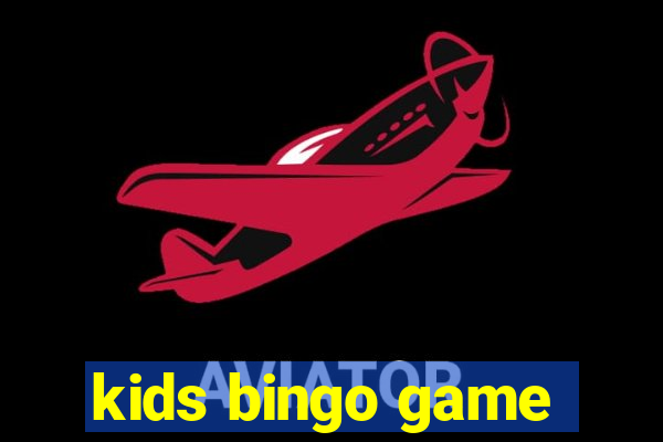 kids bingo game