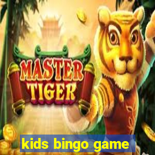 kids bingo game