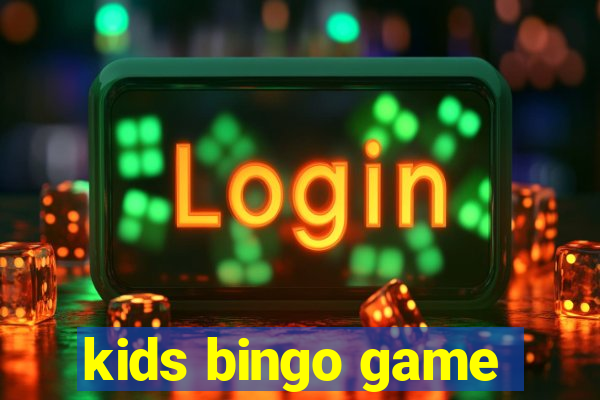 kids bingo game