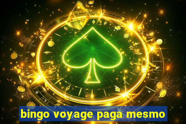 bingo voyage paga mesmo