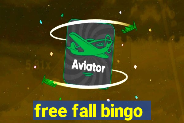 free fall bingo