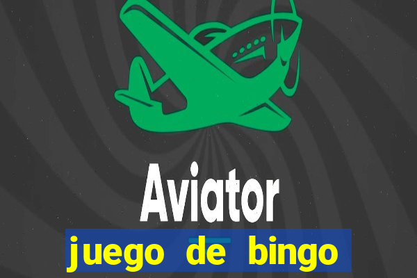 juego de bingo para ganar dinero