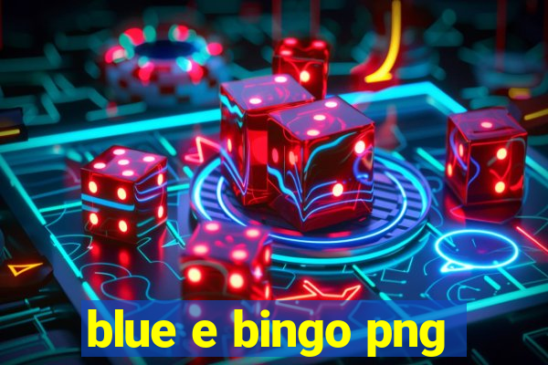 blue e bingo png