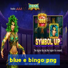 blue e bingo png