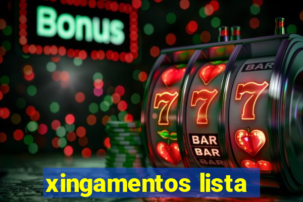 xingamentos lista