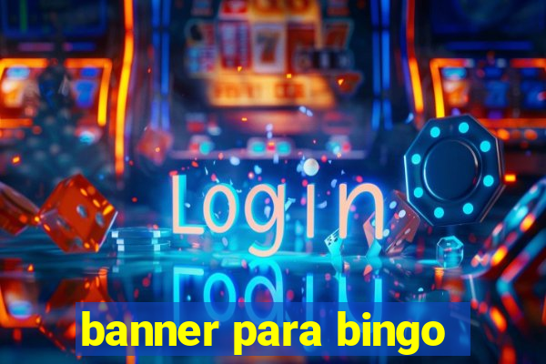 banner para bingo