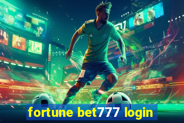 fortune bet777 login