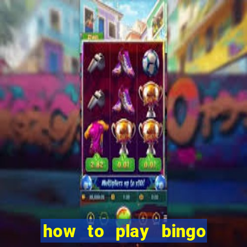 how to play bingo with playing cards