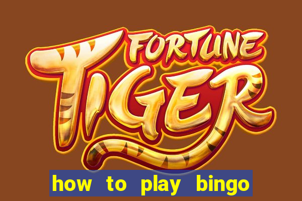 how to play bingo with playing cards