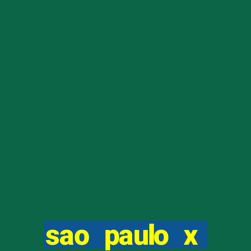 sao paulo x bragantino palpites