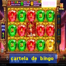 cartela de bingo para imprimir gratis