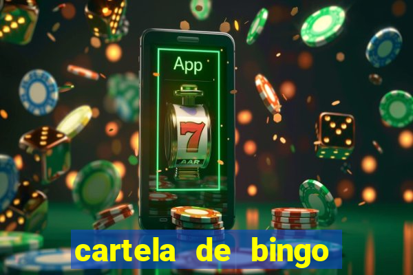 cartela de bingo para imprimir gratis