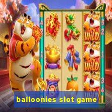 balloonies slot game