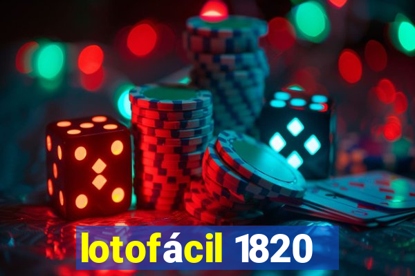 lotofácil 1820